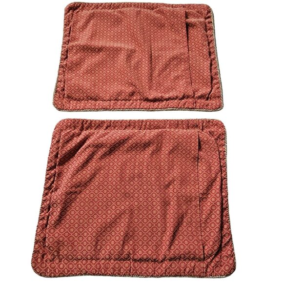 Waverly Carriage House Pillow Shams Standard Floral Rose Cottage Farmhouse 2pc - Picture 5 of 5